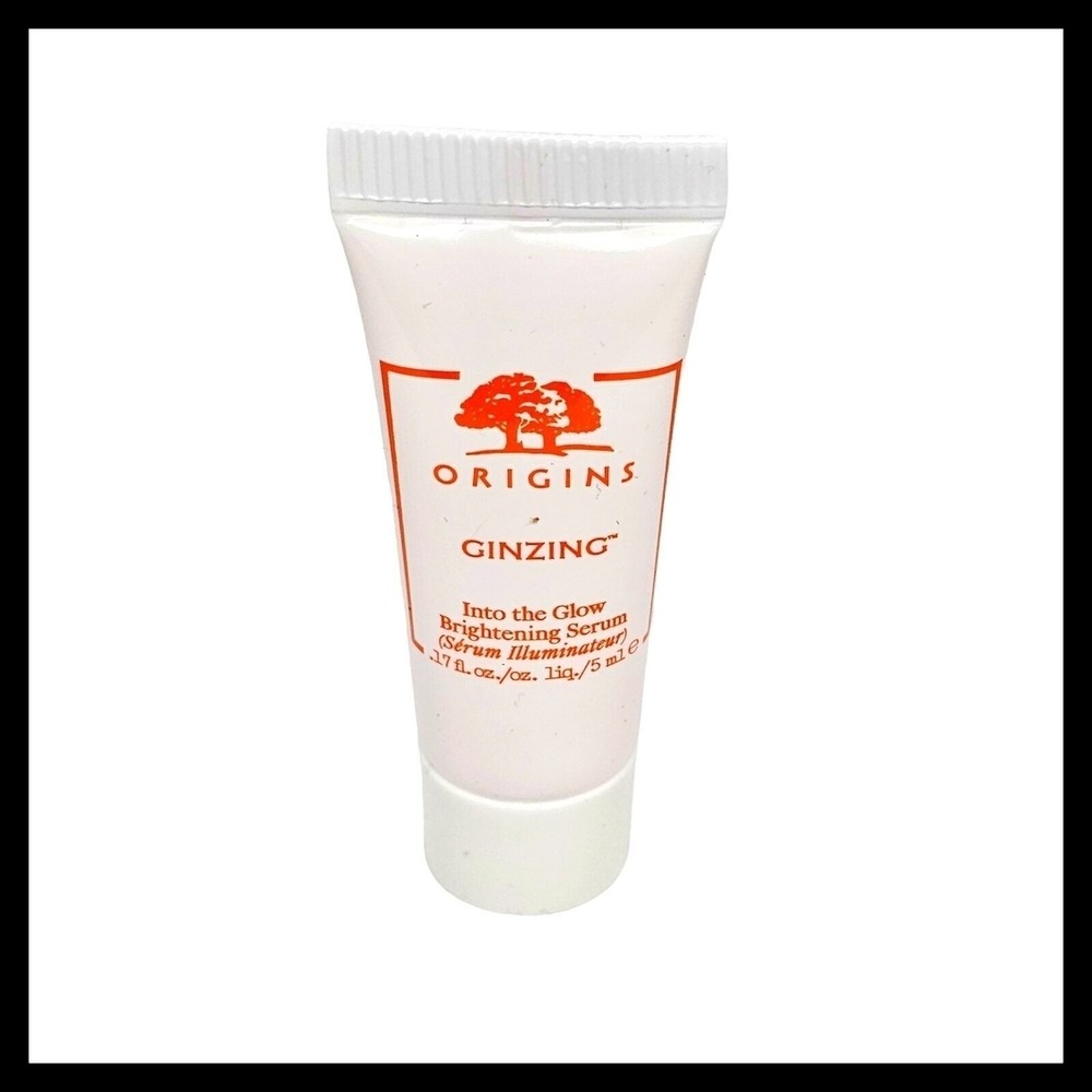 Origins Ginzing‎ Into The Glow Brightening Serum Travel Size 0.17 oz. 5 ml. Mini